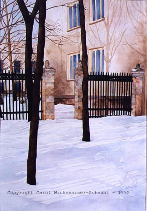 Siberian Courtyard